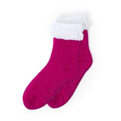 Vue Chaussette Molbik de couleur rose| Krokrodeal