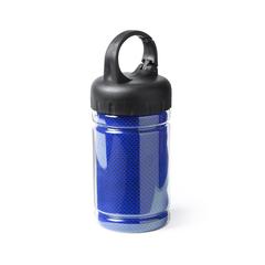 Vue Serviette Rikat de couleur bleu| Krokrodeal