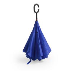 Vue Parapluie Réversible Hamfrey de couleur bleu| Krokrodeal