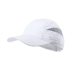 Vue Casquette Laimbur de couleur blanc| Krokrodeal