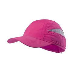 Vue Casquette Laimbur de couleur rose| Krokrodeal