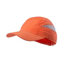 Vue Casquette Laimbur de couleur orange| Krokrodeal
