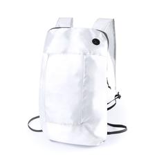 Vue Sac à Dos Pliable Signal de couleur blanc| Krokrodeal