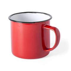 Vue Tasse Wilem de couleur rouge| Krokrodeal