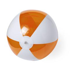 Vue Ballon Zeusty de couleur orange| Krokrodeal