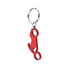 Vue Porte-Clés Ouvre Bouteille Blicher de couleur rouge| Krokrodeal