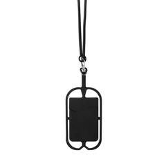 Vue Lanyard Veltux de couleur noir| Krokrodeal