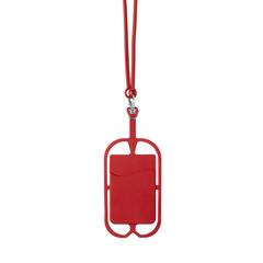 Vue Lanyard Veltux de couleur rouge| Krokrodeal