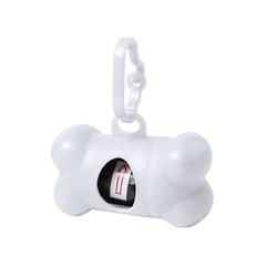 Vue Distributeur de Sacs Rucin de couleur blanc| Krokrodeal