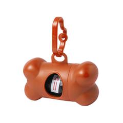Vue Distributeur de Sacs Rucin de couleur orange| Krokrodeal
