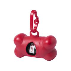 Vue Distributeur de Sacs Rucin de couleur rouge| Krokrodeal