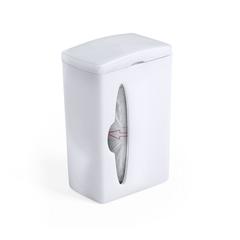Vue Distributeur de Sacs Bluck de couleur blanc| Krokrodeal