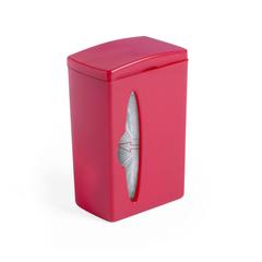 Vue Distributeur de Sacs Bluck de couleur rouge| Krokrodeal