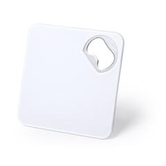Vue Sous-Verre Ouvre Bouteille Olmux de couleur blanc| Krokrodeal