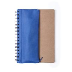 Vue Cahier Mosku de couleur bleu| Krokrodeal