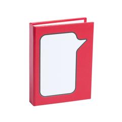 Vue Bloc Notes Dosan de couleur rouge| Krokrodeal