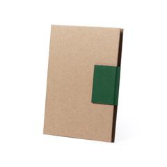 Vue Bloc Notes Ganok de couleur vert| Krokrodeal