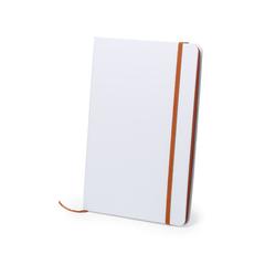 Vue Bloc Notes Kaffol de couleur orange| Krokrodeal