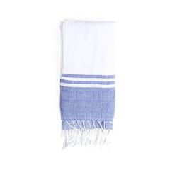 Vue Paréo Serviette Minerva de couleur bleu| Krokrodeal