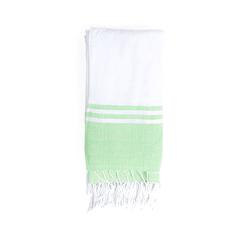 Vue Paréo Serviette Minerva de couleur vert| Krokrodeal