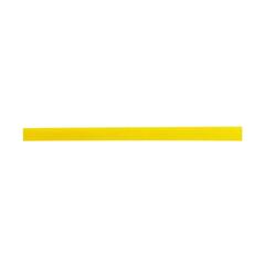 Vue Ruban Chapeau Menas de couleur jaune| Krokrodeal