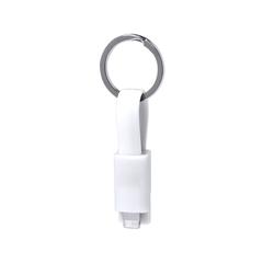 Vue Câble de Charge Holnier de couleur blanc| Krokrodeal