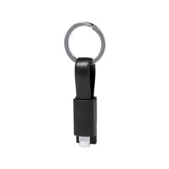 Vue Câble de Charge Holnier de couleur noir| Krokrodeal