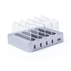 Vue Chargeur Zeeland de couleur gris| Krokrodeal