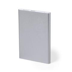 Vue Power Bank Villex de couleur gris| Krokrodeal