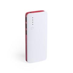 Vue Power Bank Kaprin de couleur rouge| Krokrodeal
