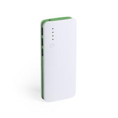Vue Power Bank Kaprin de couleur vert| Krokrodeal