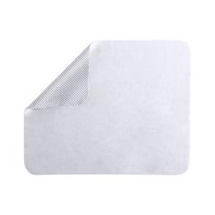 Vue Tapis Souris Serfat de couleur blanc| Krokrodeal