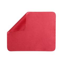 Vue Tapis Souris Serfat de couleur rouge| Krokrodeal