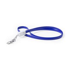 Vue Câble de Charge Doffer de couleur bleu| Krokrodeal