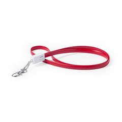 Vue Câble de Charge Doffer de couleur rouge| Krokrodeal