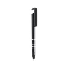 Vue Stylo Support Idris de couleur noir| Krokrodeal