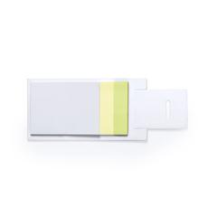 Vue Porte Notes Novich de couleur blanc| Krokrodeal