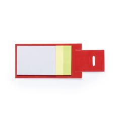 Vue Porte Notes Novich de couleur rouge| Krokrodeal