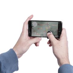 Vue générale Bloqueur Webcam Joystick Maint | Krokrodeal