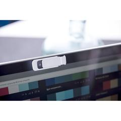 Vue Bloqueur Webcam Lacol de couleur gris| Krokrodeal
