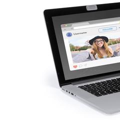 Vue générale Bloqueur Webcam Lacol | Krokrodeal