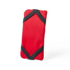 Vue Support Porte Monnaie Donic de couleur rouge| Krokrodeal