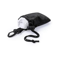 Vue Poncho Domin de couleur noir| Krokrodeal