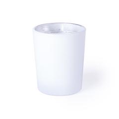 Vue Bougie Aromatique Nettax de couleur blanc| Krokrodeal
