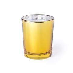 Vue Bougie Aromatique Nettax de couleur jaune| Krokrodeal