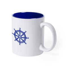 Vue Tasse Kulmer de couleur bleu| Krokrodeal