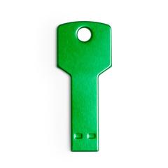 Vue Clé USB Fixing 16GB de couleur vert| Krokrodeal