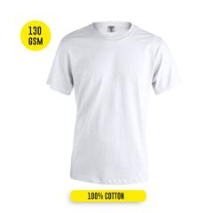 Vue T-Shirt Adulte Blanc "keya" MC130 de couleur blanc| Krokrodeal