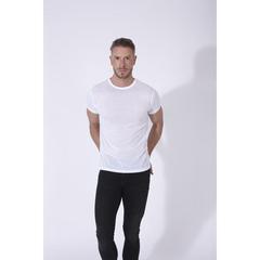 Vue T-Shirt Adulte Blanc "keya" MC130 de couleur blanc| Krokrodeal