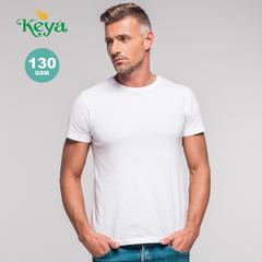 Vue générale T-Shirt Adulte Blanc "keya" MC130 | Krokrodeal